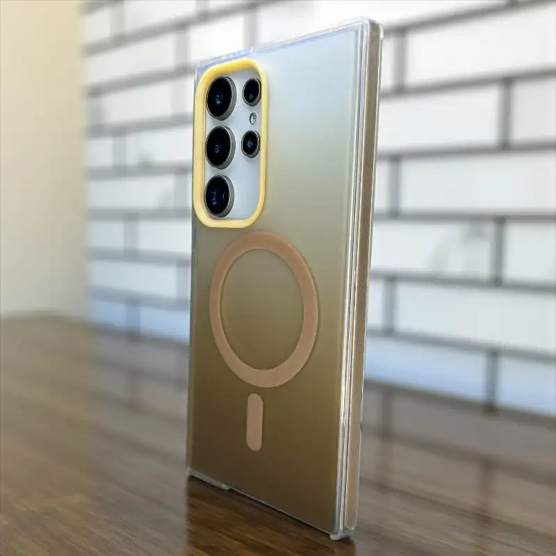 Golden Dual Tone -Samsung S25 ultra