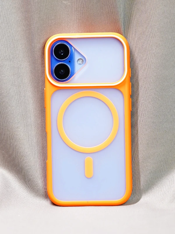 Orange Frosted Matte Magsafe - iphone 17