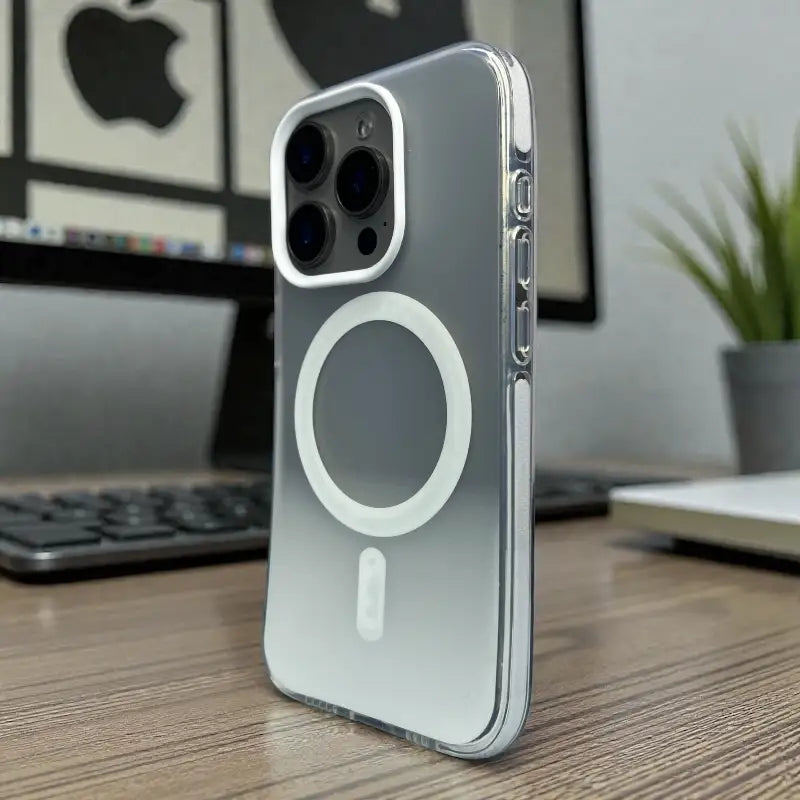 Clear Gradient MagSafe Case - iphone 15 pro