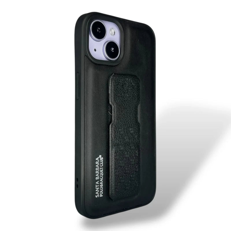 Leather Grip Back Case - iphone 14