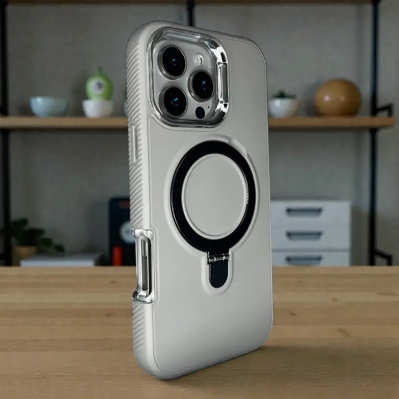 Dual Layer MagSafe Kickstand Case - iphone 15 pro max