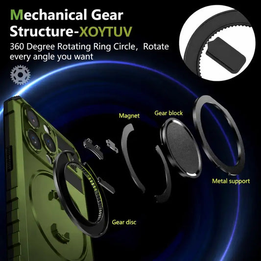 Armor Protection Back Case - iphone 15 pro