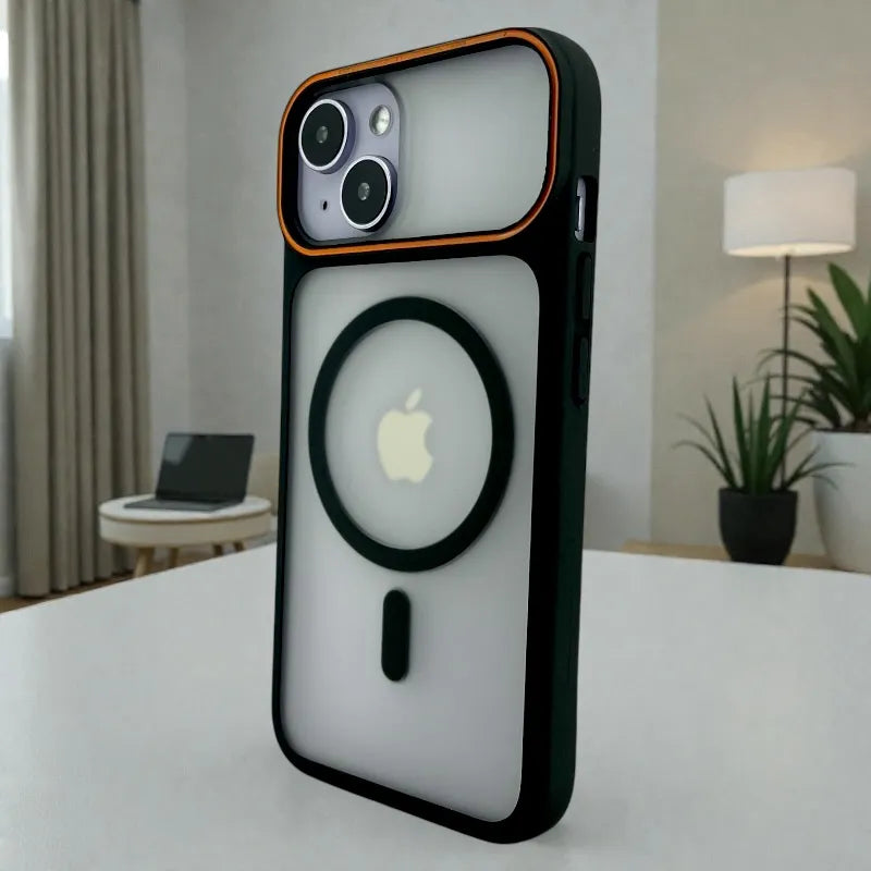 Black Frosted Matte MagSafe  - iphone 13 case