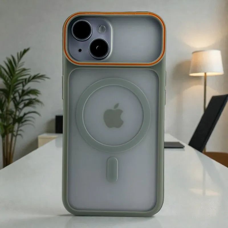 Grey Frosted Matte MagSafe  - iphone 13 case