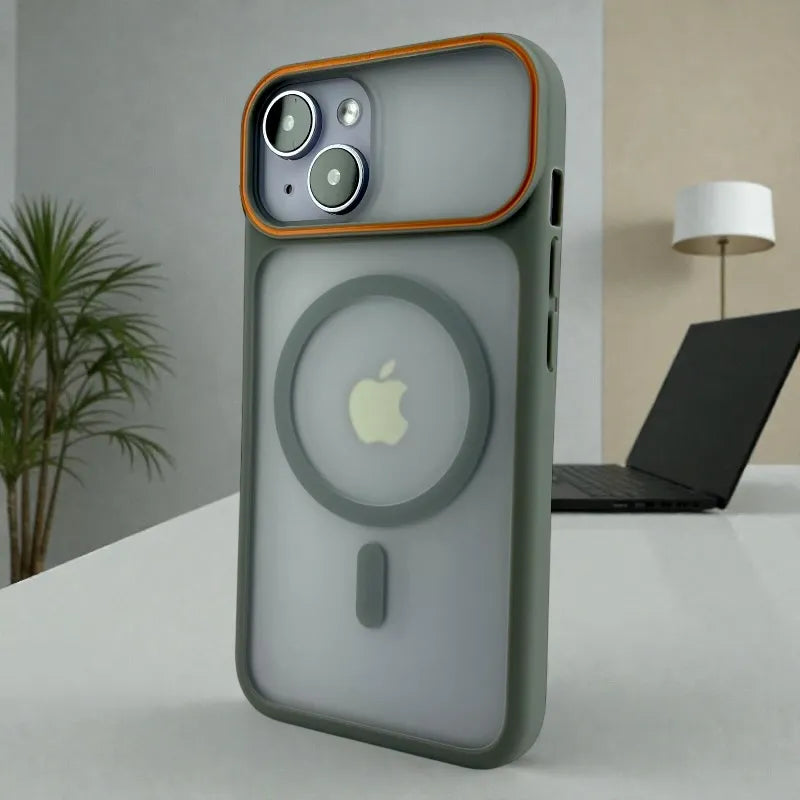 Grey Frosted Matte MagSafe  - iphone 13 case