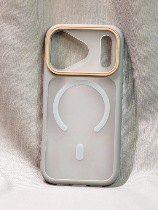 Grey Frosted Matte Magsafe - iphone  17 pro
