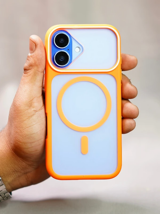 Orange Frosted Matte Magsafe - iphone  17
