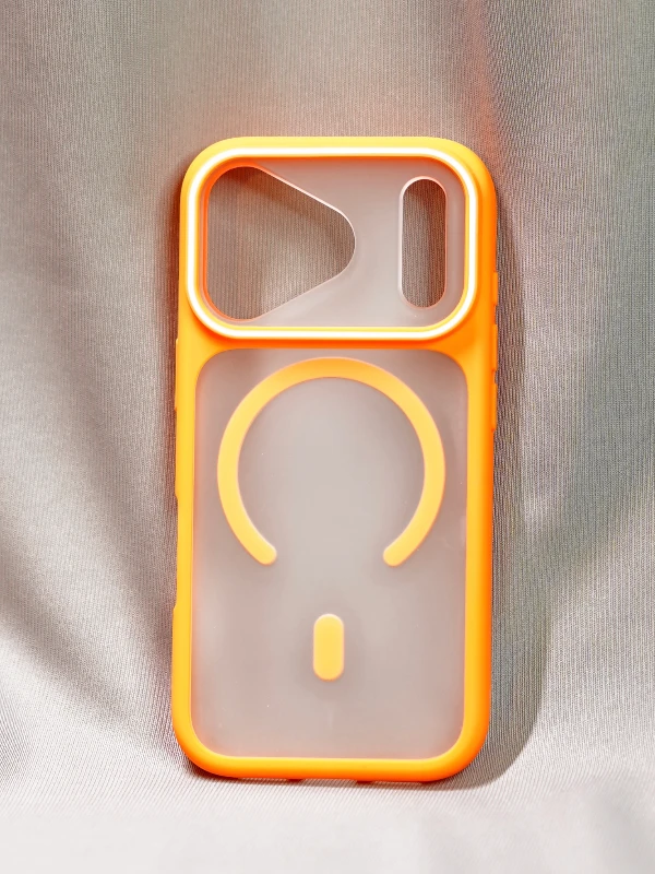 Orange Frosted Matte Magsafe - iphone  17 pro