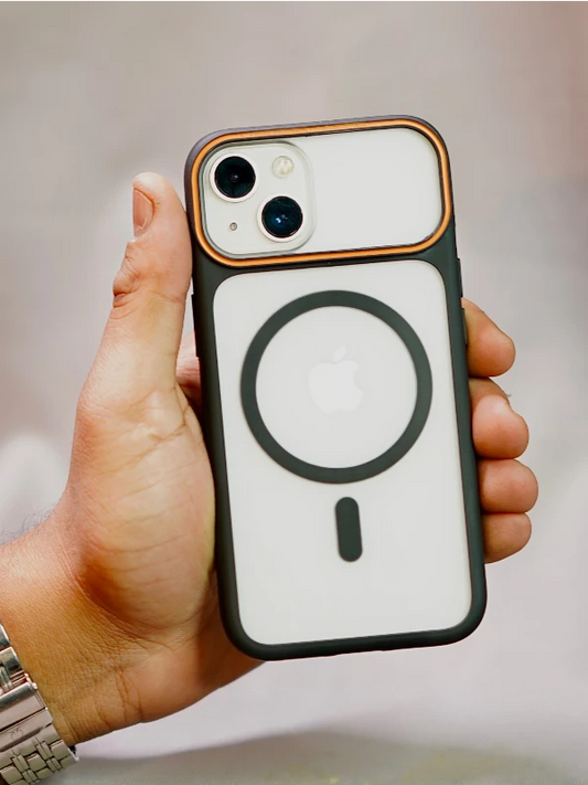 Black Frosted Matte MagSafe  - iphone 13 case