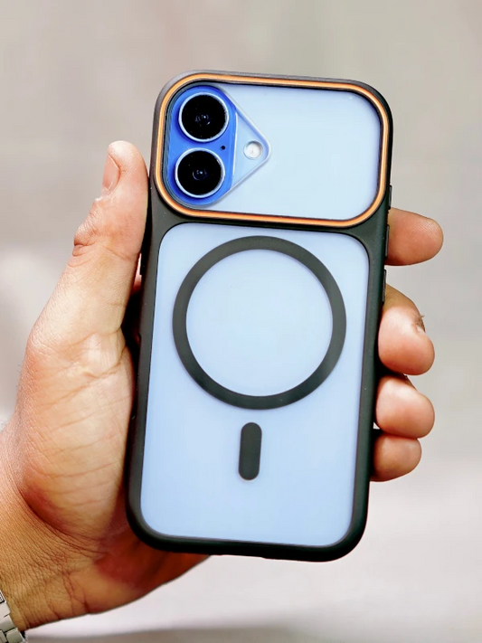 Black Frosted Matte MagSafe  - iphone 16 case