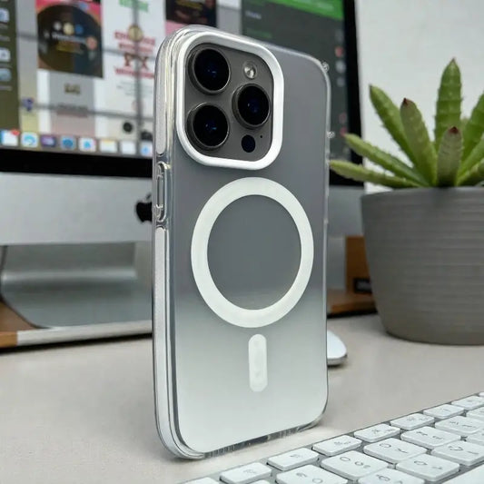 Clear Gradient MagSafe Case - iphone 15 pro