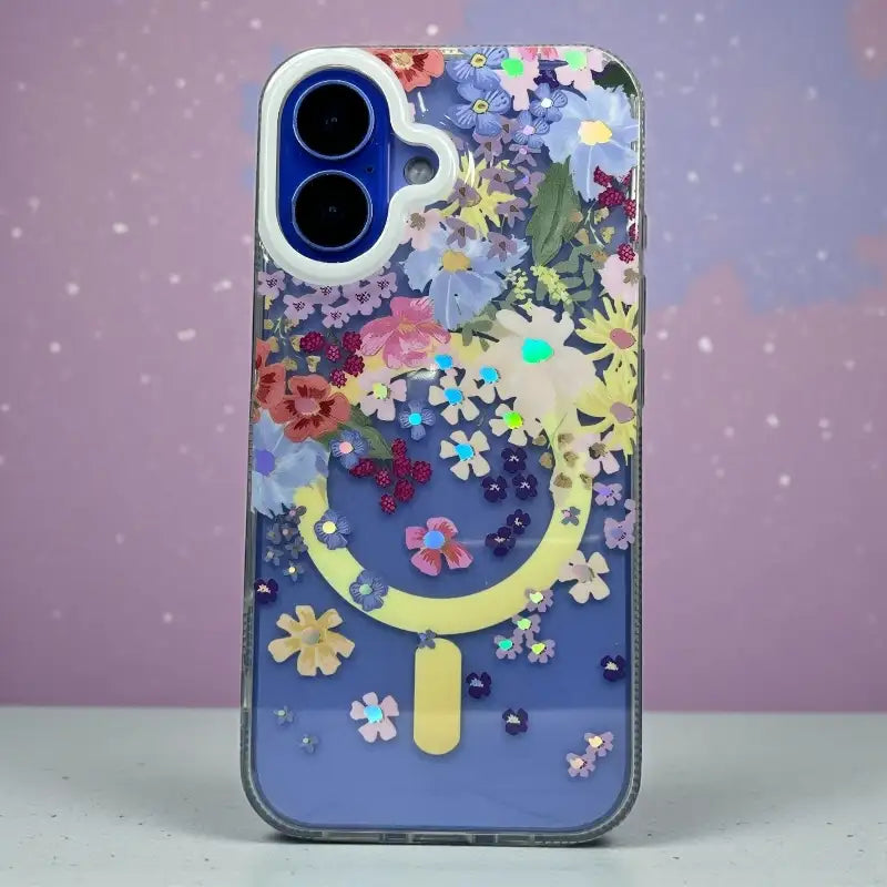 Floral Glow MagSafe Case - iphone 16