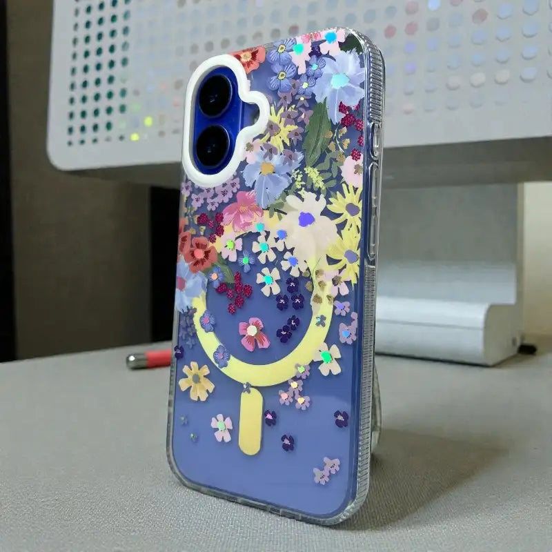 Floral Glow MagSafe Case - iphone 16