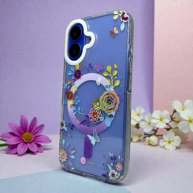 Floral Glow MagSafe Case - iphone 16