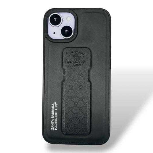 Leather Grip Back Case - iphone 13