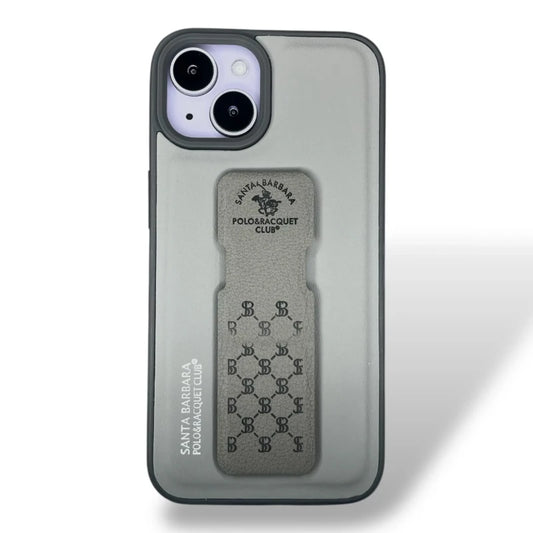 Leather Grip Back Case - iphone 14