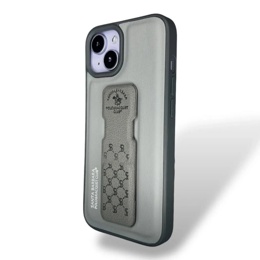 Leather Grip Back Case - iphone 14