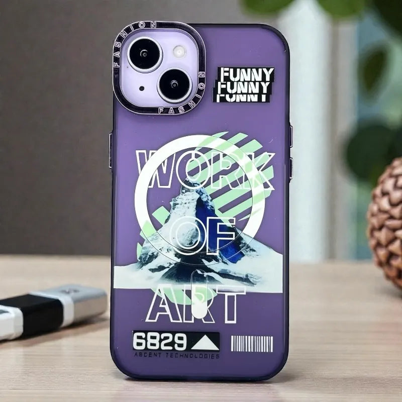 Graphic Print Designer Case - iphone 14