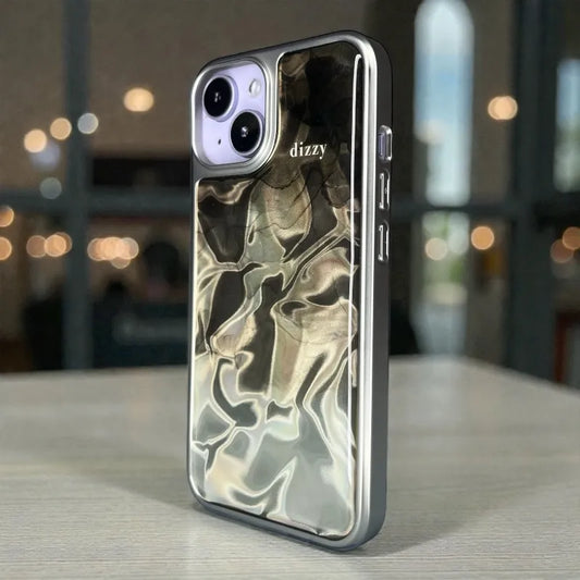 Glitter Glass Back Case - iphone 13