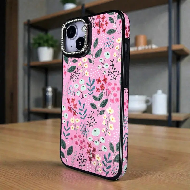 Floral Pattern Back Case - iphone 14