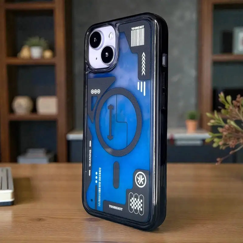 Cyber Grid MagSafe Back Case - iphone 13