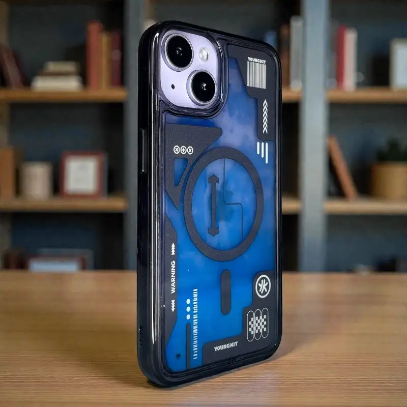 Cyber Grid MagSafe Back Case - iphone 13