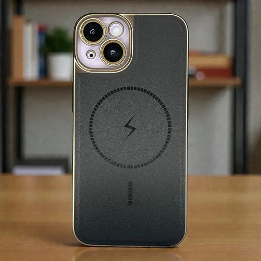 Leather MagSafe Support Case - iphone 14