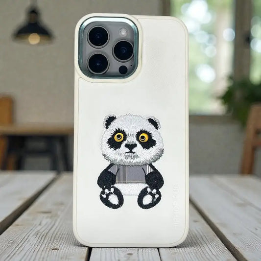 Cute Panda White Case - iphone 13 pro max