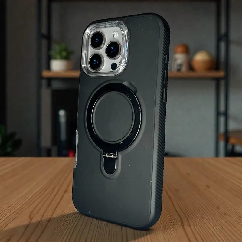 Dual Layer MagSafe Kickstand Case - iphone 16 pro