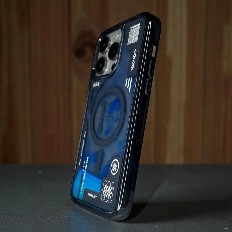 Cyber Grid MagSafe Back Case - iphone 14 pro max