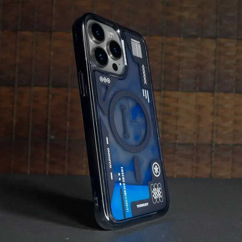 Cyber Grid MagSafe Back Case - iphone 14 pro max