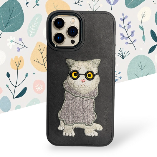 iPhone 12 12 Pro-Black-Cat Nimmy case