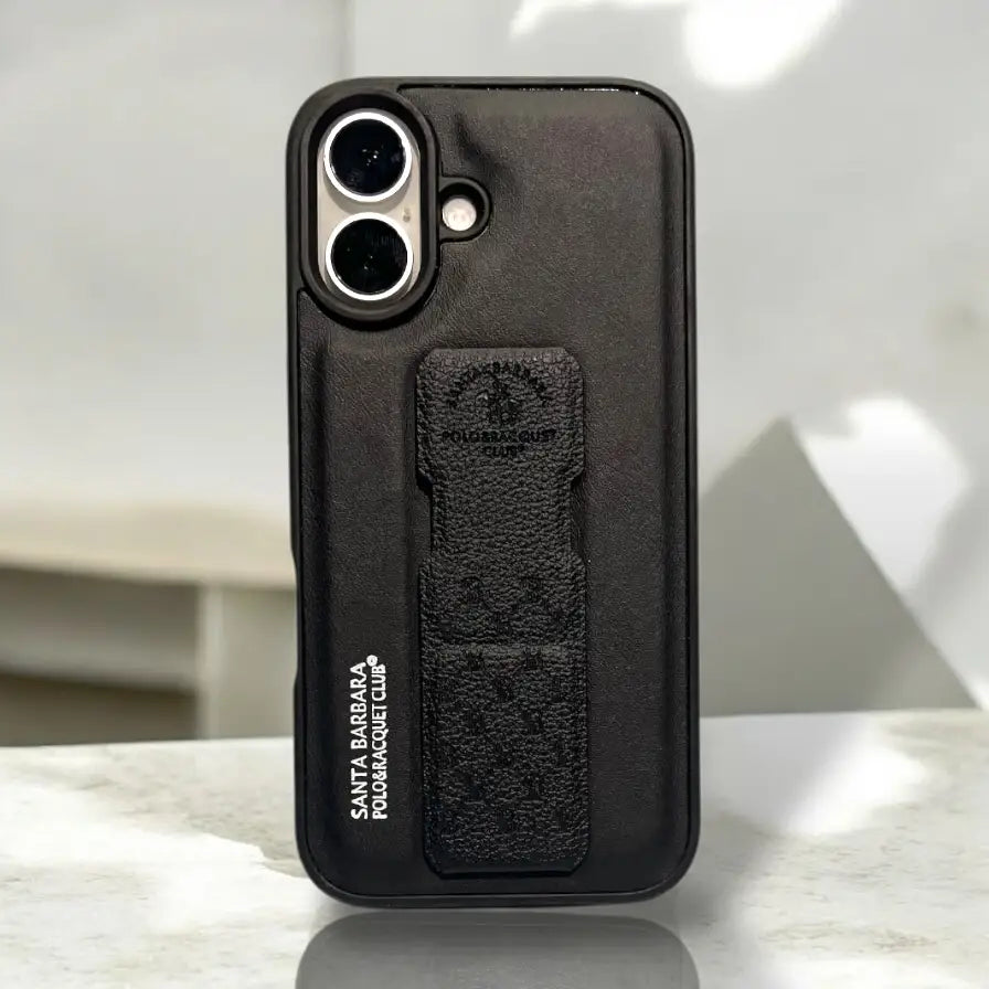 Santa Barbara Executive Leather Grip iPhone 16 Case