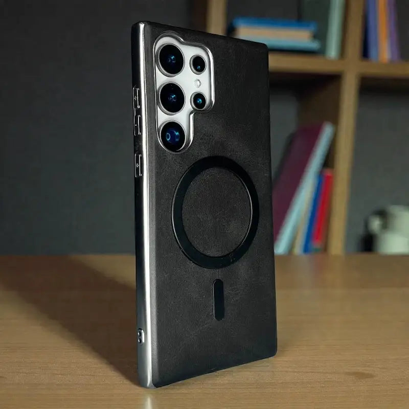 Black Magnetic Slim Case