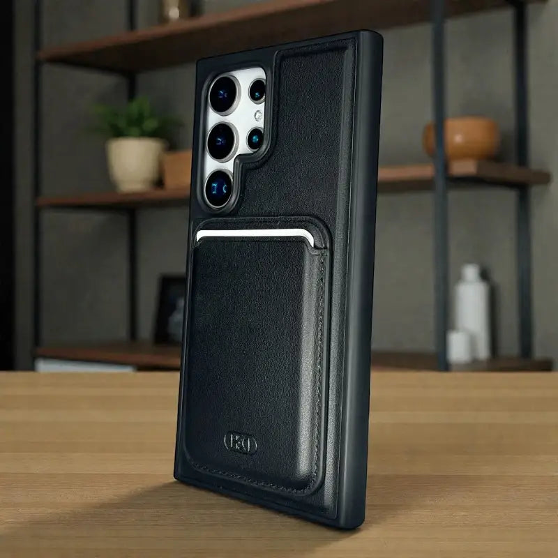 Premium Wallet Style Leather Case