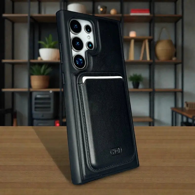 Premium Wallet Style Leather Case