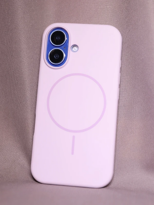 Lavender silicon Magsafe Case - iphone 17
