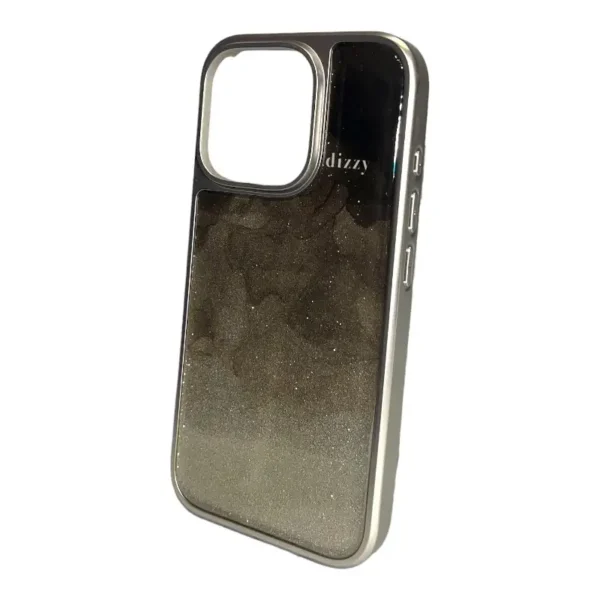 Glitter Gradient iPhone 14 Pro Case - Dizzy Sparkle Design - Image 3