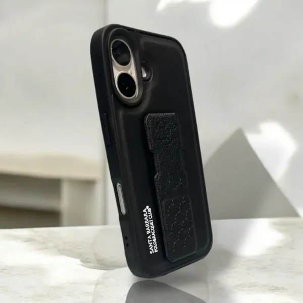 Santa Barbara Executive Leather Grip iPhone 16 Case - Image 2