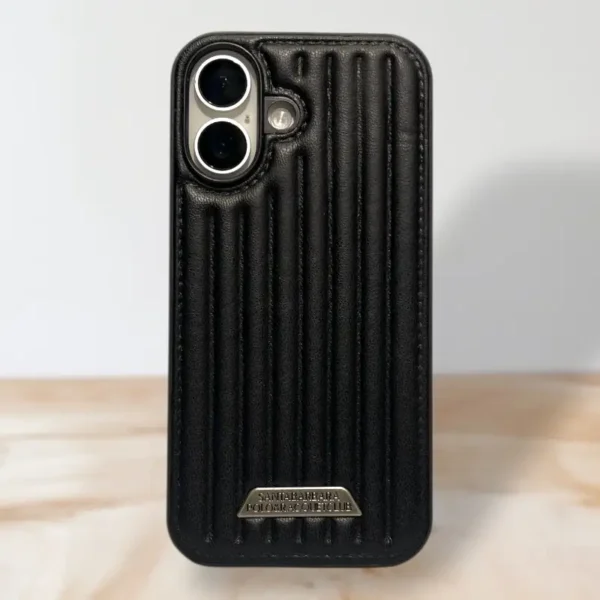 Elegant Black Grip Case - Santa Barbara Polo Club