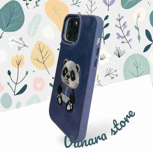 Cute Panda case-Blue-iPhone 13 Pro Max - Image 2