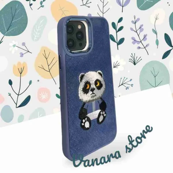 Cute Panda case-Blue-iPhone 13 Pro Max - Image 3