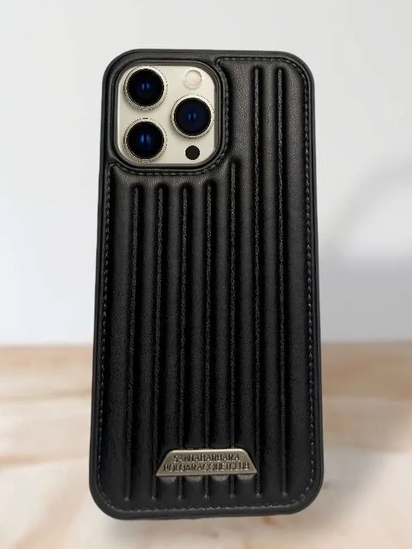 black Ribbed case iphone 13 pro