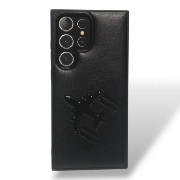 Samsung s23 ultra case black leather