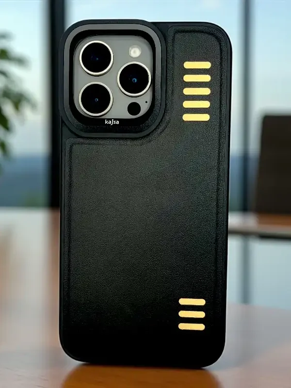 Kajsa Elite Leather Case -Iphone 15 pro max