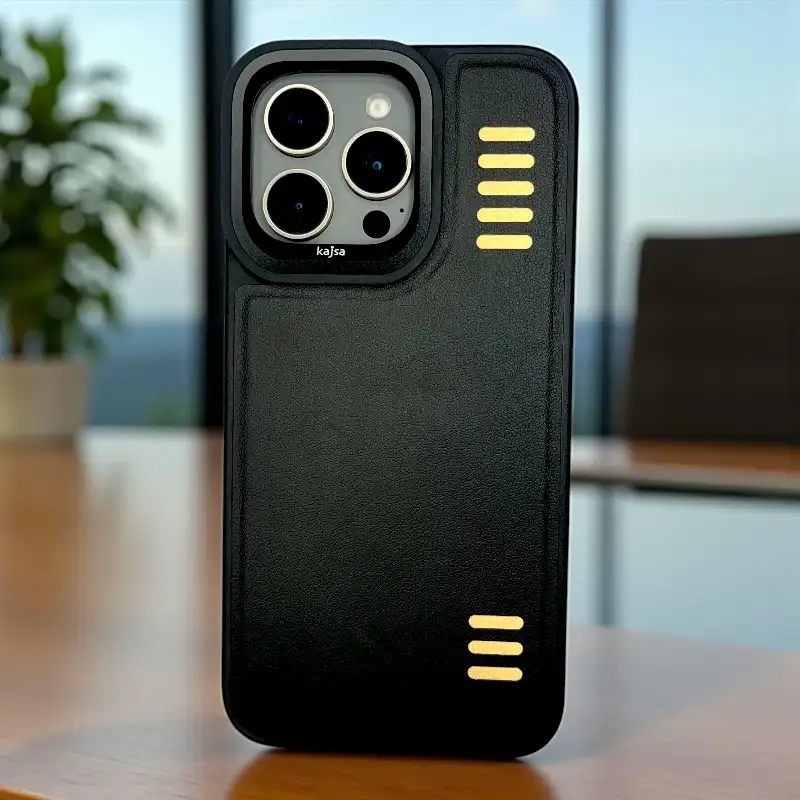 Kajsa Elite Leather Case -Iphone 15 pro max 1 Kajsa Elite Leather Case -Iphone 15 pro max