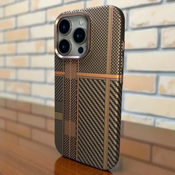 Carbon Fiber Magnatic Case -iphone 16 pro - Image 3