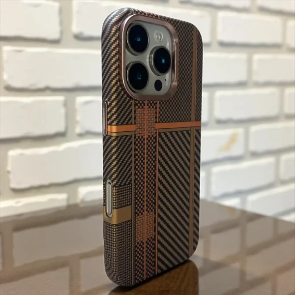 Carbon Fiber Magnatic Case -iphone 16 pro - Image 2