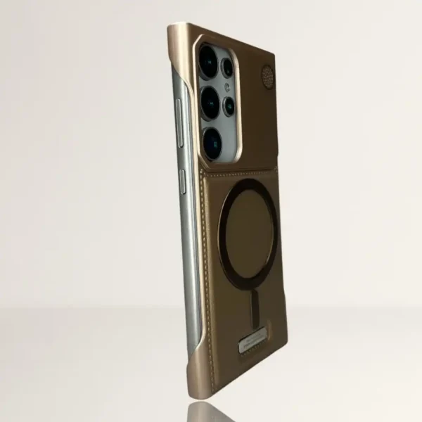 Golden Aeroma Perfume Case -Samsung S25 ultra - Image 2