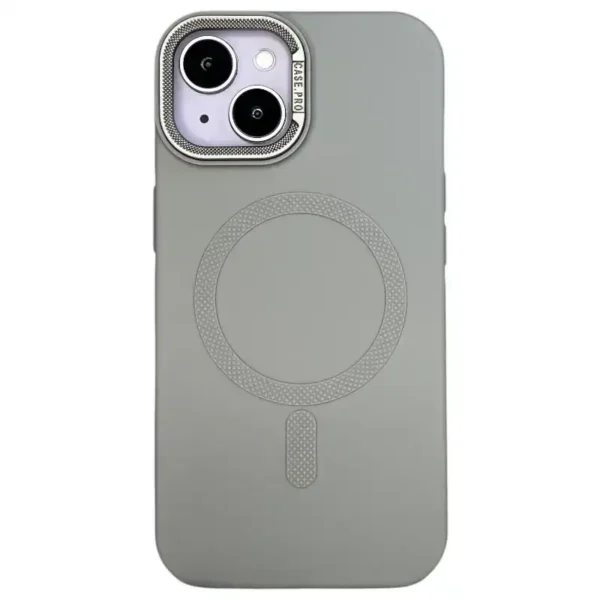 Grey Slim Silicon Case -Iphone 14